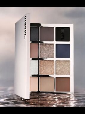 Makeup By Mario Neutral & Navy 12-Shade Eyeshadow Palette